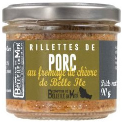 Rillettes de porc au fromage de chèvre