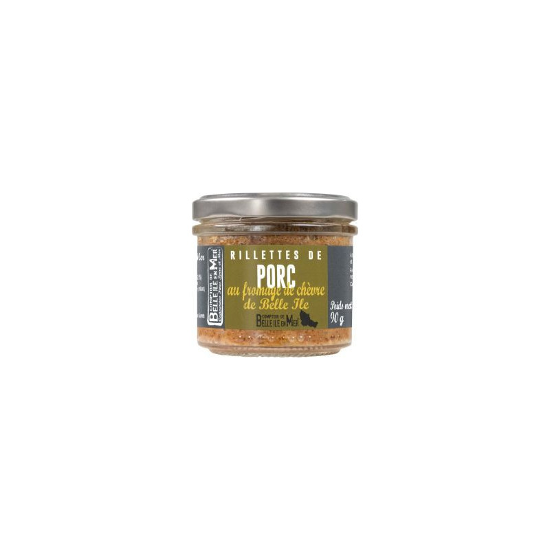 Rillettes de porc au fromage de chèvre