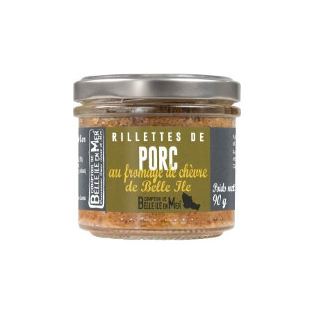 Rillettes de porc au fromage de chèvre